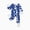 Deep Blue, variant on PatPat Baby Boy Pajamas Viscose from Bamboo 2-Way Zip Fold-Over Foot Cuffs 2Pack Baby Sleepers