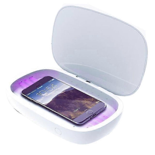 Belkin Boost Charge UV-Sterilisator mit drahtlosem Ladegert (reduziert das Bakterienwachstum um bis zu 99%; fr iPhone und other Gerte, etwa von Samsu