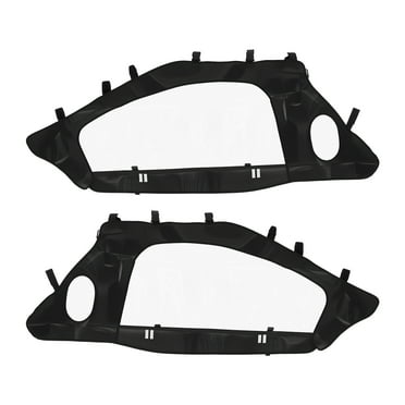 KFFKFF Cab Enclosure Upper Doors, Compatible with Polaris RZR PRO XP/Turbo R 2020-2024, Soft Upper Doors, Windproof Zipper UTV Side Window Kit, Compatible with Side Mirrors and Windshields