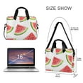 thumbnail image 3 of FORMRS 16" Laptop Sleeve Bag Carrying Case with Handle Travel Shoulder Briefcase, Cartoon Watermelon, 3 of 8