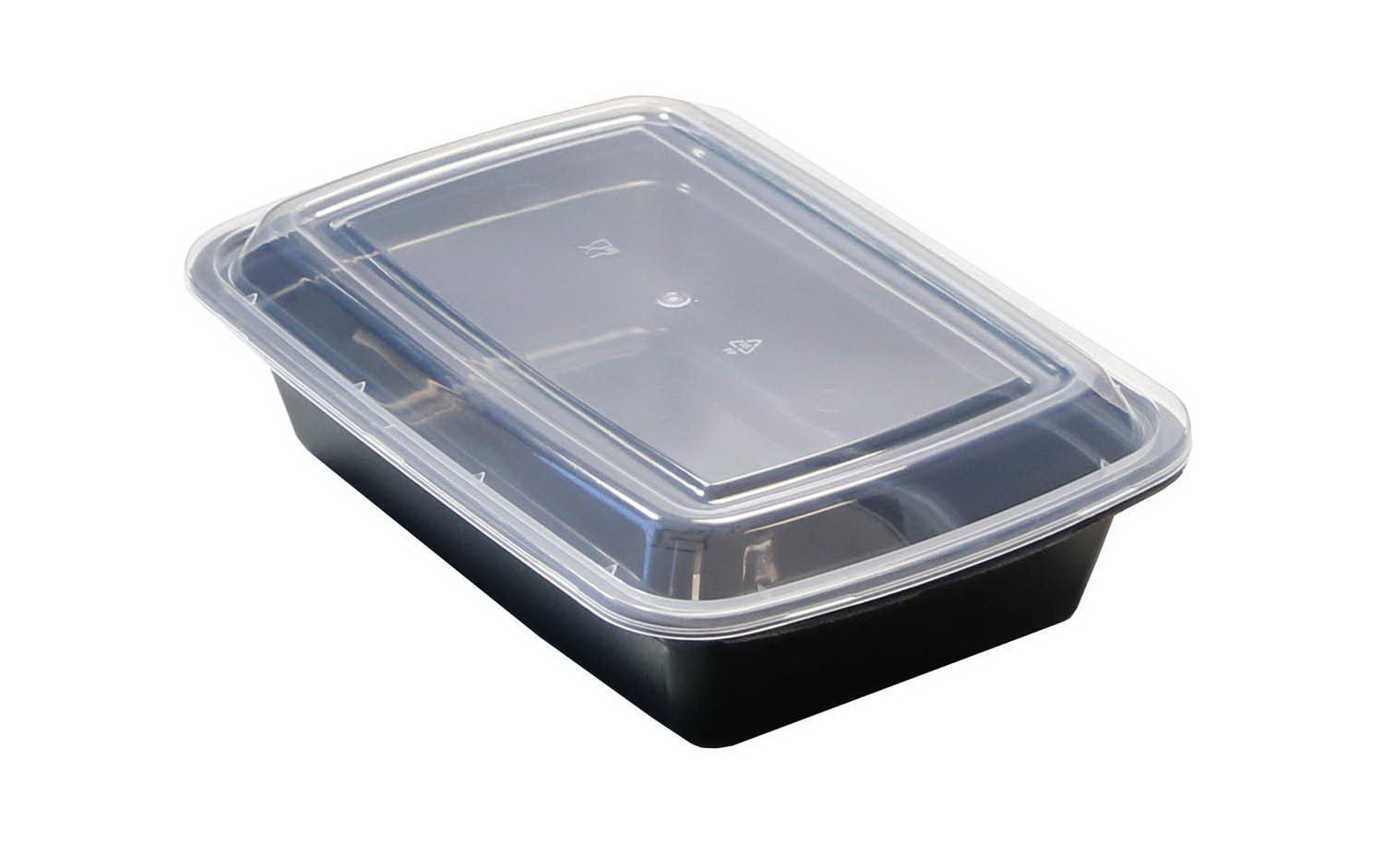 Cafe Express 38oz Meal Prep Containers 25 Count