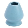 thumbnail image 2 of Matcha Tea Spoon Holder, Dotted Blue Glaze, Whisk Stand Whisk Holder Whisk Rack Tea Whisk Companion for Japanese Tea Matcha, 2 of 9