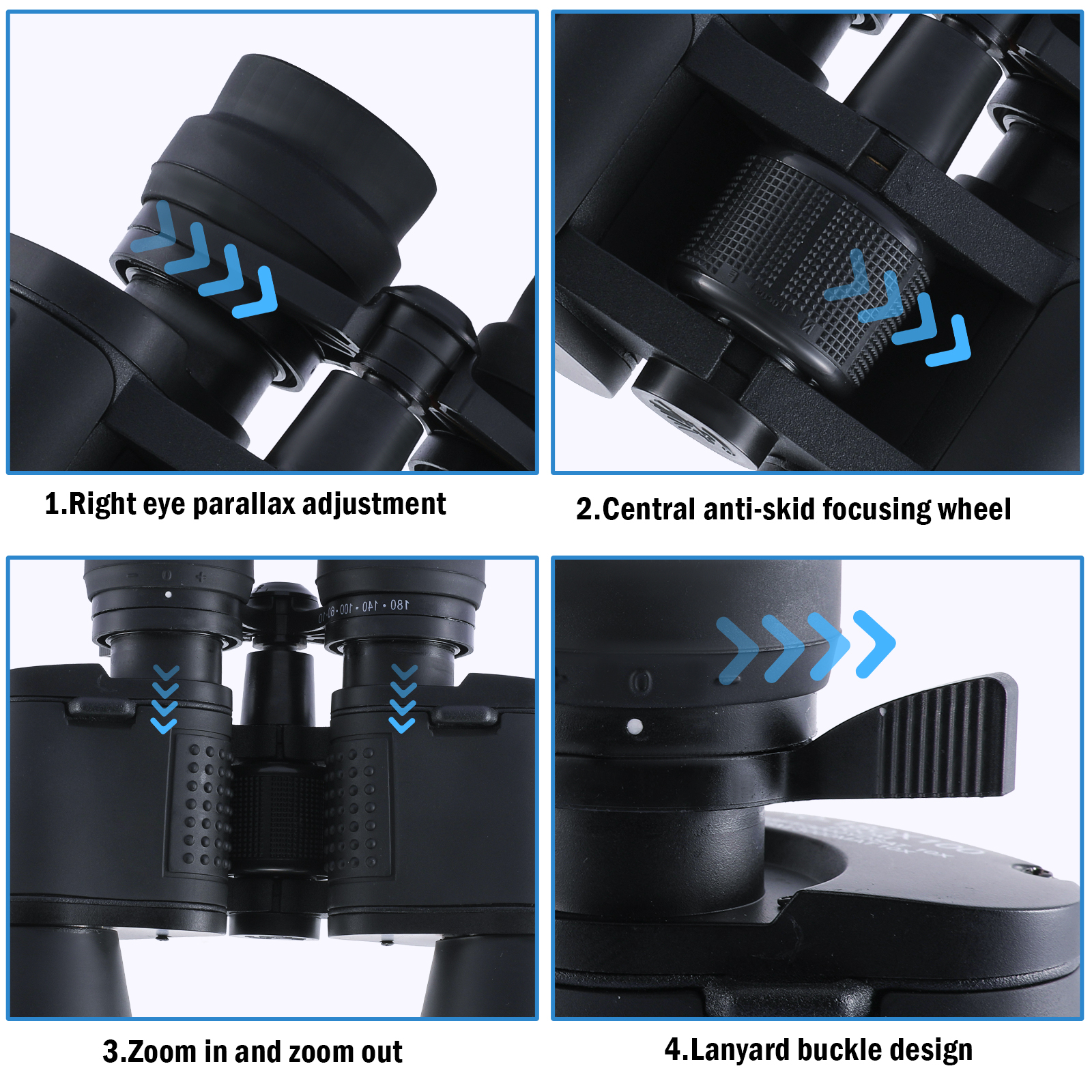 BFVV 180x100 High-Power Binoculars - Night Vision & Low-Light Ready with BAK4 Prisms + FMC Lenses, Ideal for Birdwatching, Hunting, Hiking- Clear Imaging, Premium Gift for Adults