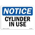 thumbnail image 1 of SignMission OS-NS-A-1014-L-10886 10 x 14 Po Panneau d'Affichage OSHA - Cylindre en Service, 1 of 1