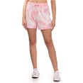 thumbnail image 1 of Hurley Boyfriend Casual Walking Shorts para mujer rosablanco XS, 1 of 2
