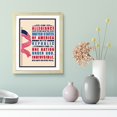 thumbnail image 2 of Designs ByLITA I pledge allegiance to the Flag of the United States of America, and to the Republic for which it stands, 11 x 14 Wooden Wall Print (Framed) | USA Patriotic Decoration, 2 of 6