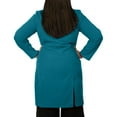 thumbnail image 3 of Panda Uniform by HeedFit Unisex Doctor Lab Coat 37" – 6XL Teal, 3 of 8