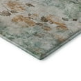 thumbnail image 4 of Addison Rugs Mayfield Washable Transitional Floral Teal Rectangle Rug, 9' x 12', 4 of 6