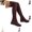 Brown, variant on Knee High Boots for Women Stretch Breathable Sock Booties Comfy Fashion Wedge Heel Shoes