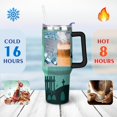 thumbnail image 4 of Halloween Pumpkin 40 oz Coffee Tumbler with Handle Stainless Steel Travel Mug Modern Tumbler for Home Office Supplies Birthday Christmas, 4 of 7