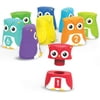 Learning Resources Snap-n-Learn Rainbow Color and Shape Recognition, Letter Owls, Alphabet Toy, 10 Pieces, Ages 2+
