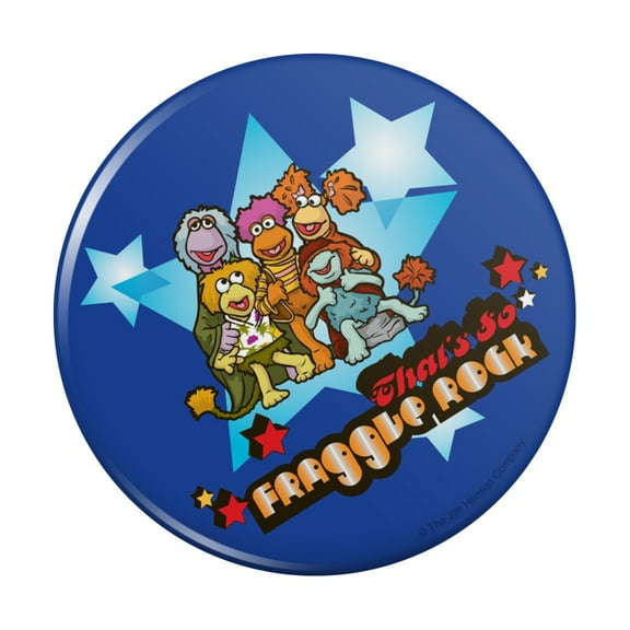 That's So Fraggle Rock Kitchen Refrigerator Locker Button Magnet