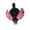 pink, variant on Lume Wear Cute Ladybug Bike Bell for Children a Mini Handlebar Horn with Clear Ringing Sound. A Novelty Bicycle Bell That Fits Boys and Girls Bikes for Outdoor Riding and Safety Awareness