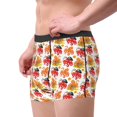 thumbnail image 2 of Susaid pirate Octopus Print Men's Mesh Boxer Briefs Cooling Breathable Sports Underwear Wide Waistband Boxer Briefs W/Fly-Medium, 2 of 5