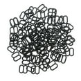 thumbnail image 2 of 200Pcs Anillos de Ajuste de La Correa Del de Plástico / Deslizadores / Gancho 8 Ajustador de Lencería Gloria clips de correas de bikini, 2 of 5