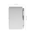 thumbnail image 3 of MOVTOTOP Silver Metal Notebook with Pen Holder Compact Size for Writing Use Mini Notepad 3.5 x 2.1 inches, 3 of 7