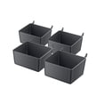 thumbnail image 1 of Toystoory Caja de almacenamiento de forma cuadrada, joyero de escritorio, accesorios grises para el hogar, organizador pequeño, cesta apilable, Suministros de limpieza para el hogar, 1 of 6