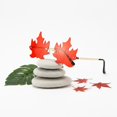 thumbnail image 4 of Hzzsbu Maple Leaf Shape Sunglasses, Rimless Sunglasses for Women Men, Funny Irregular Sun Glasses UV Protection Retro Frameless Funky Eyewear Party Glasses, 4 of 7