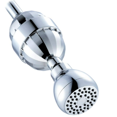 High Pressure Shower Head Filter 15 Stage Shower Filter Purifies Water & Removes Chlorine Fluoride Heavy Metals Sediments Hard Water