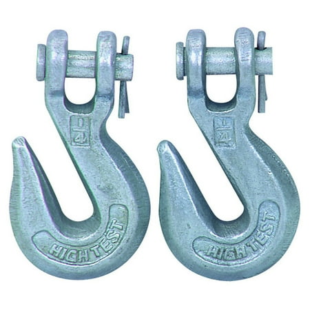 - 1/4 in. 2600 lb. Clevis Grab Hooks 2 Pc