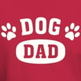 thumbnail image 3 of CafePress - Dog Dad Dark T Shirt - Men's Classic Graphic Cotton T-Shirt, 3 of 4