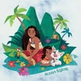 thumbnail image 2 of Junior's Moana 2 Ocean Sisters Island Graphic Crop T-Shirt, 2 of 4