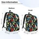 thumbnail image 2 of Balery Parrot Mochila Clásica Impresa Básica para Viaje, Mochila Escolar Resistente al Agua, Mochila de Lona con Correas Ajustables-Small, 2 of 5