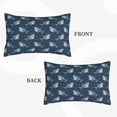 thumbnail image 2 of Susaid Funny Sharks Print Pillowcases Multiple Size, Pillow Cover Super Soft Envelope Closure Standard Pillow Case-20"x30", 2 of 6