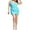 Scuba Blue, variant on Womens Black Textured Pullover Unlined Scoop Back Sleeveless Scoop Neck Mini Cocktail Body Con Dress XXL