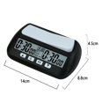 thumbnail image 1 of Competition Count Up Down Timer Professional Digital Chess Clock Plastic Battery Powered Lightweight Stopwatch For Board Game, 1 of 6