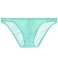 thumbnail image 4 of Ropa interior transparente de seda de hielo para hombre, calzoncillos finos de cintura baja, sexys, con forma de U, transpirables, de verano, modernos, para jóvenes, 4 of 6