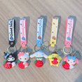 thumbnail image 4 of Llavero de PVC 3D Kuromi hello Kitty con correa para la muñeca llavero promocional Sanrio llavero de bolsa de regalo promocional Sanrio, 4 of 4