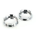 thumbnail image 3 of Rims 56mm Car Wheel Center Caps Hub Tyre Rim Hub Cap Cover Universal ABS Chrome Silver 4PCS, 3 of 7
