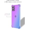 thumbnail image 3 of czcpp-DABUNA Funda para Moto Edge 30 Neo Case Uso Rudo,Transparente Colores Degradados Protectora de Cámara Anticaída Carcasa Bumper(Púrpura Azul), 3 of 4
