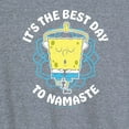 thumbnail image 3 of SpongeBob SquarePants - The Best Day To Namaste - Women's Racerback Tank Top, 3 of 6