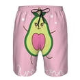 thumbnail image 3 of Goofa Cute Avocado Printed Mens Swim Trunks Summer Quick Dry Short Beach Swimwear Bathing Suits-XX-Large, 3 of 9