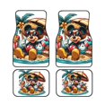 thumbnail image 1 of Cartoon Mickey Mouse And Minnie Mouse Car Floor Mats Universal Floor Mats for Cars Front Rear Car Foot Mats Cute Anime Pattern Car Accessories for Trucks, 1 of 5