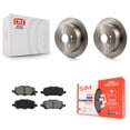 thumbnail image 1 of Transit Auto Rear Disc Brake Rotors and Semi-Metallic Pads Kit for Car 2009-2016 Toyota Venza K8S-101916, 1 of 11