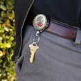 thumbnail image 2 of Harry Potter Hogwarts Express Heavy Duty Metal Retractable Reel ID Badge Key Card Tag Holder with Belt Clip, 2 of 5