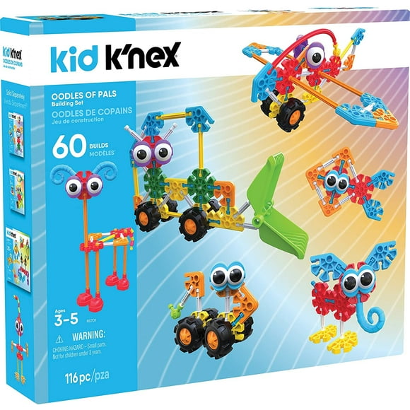 KID K'NEX ? Oodles of Pals Building Set ? 116 piezas ? K'NEX K'NEX