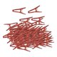 thumbnail image 1 of 100 clips de soporte para plantas que ayudan a que las plantas crezcan erguidas. Clips para vides de jardín. Plano tipo L, 1 of 9