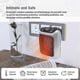 thumbnail image 2 of Mini Fan Heater, Fan Heater Socket, Socket Heater, Fan Heater, 800 Watt,remote Control Au Plug, 2 of 5