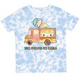 thumbnail image 3 of Inktastic Will Run for Ice Cream Ice Cream Truck Boys or Girls Toddler T-Shirt, 3 of 5