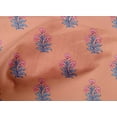 thumbnail image 4 of oneOone Cotton Poplin Peach Fabric Stripe & Floral Block Diy Clothing Quilting Fabric Print Fabric By Yard 42 Inch Wide, 4 of 4