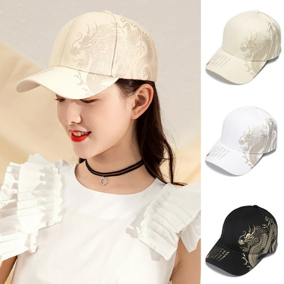 SPRING PARK Unisex Adjustable Font Elements Baseball couple cap Fashion Leisure dad Hat Snapback cap