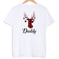 thumbnail image 3 of Camisetas familiares a juego con estampado de ciervos personalizados, camisetas familiares navideñas, trajes personalizados con nombre para niños, camisetas de aspecto familiar, mamelucos para bebés, 3 of 5