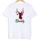 thumbnail image 3 of Camisetas familiares a juego con estampado de ciervos personalizados, camisetas familiares navideñas, trajes personalizados con nombre para niños, camisetas de aspecto familiar, mamelucos para bebés, 3 of 5