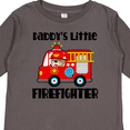 thumbnail image 4 of Inktastic Daddys Little Firefighter Boys or Girls Long Sleeve Toddler T-Shirt, 4 of 5