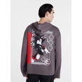 thumbnail image 3 of Sonic the Hedgehog Shadow Front and Back Puff Graphic Hoodie Sweatshirt, Men's Sizes XS-5XL, 3 of 5