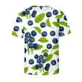 thumbnail image 2 of New Fruit 3D Digital Printing Summer Adult Short-sleeved T-shirt Support Customization, 2 of 5